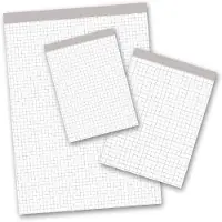 Ursus Notizblock A5 65g/qm 5mm kariert 100Blatt