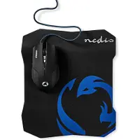 Nedis Set aus Gaming-Maus und Mousepad -1600 dpi