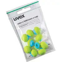 Uvex X-CAP X-FOLD 2125351 Reserveørepropper til bøjlehøreværn 5 Paar