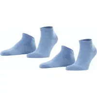 Falke Socken Happy Sneaker Herren Light Denim (2er-Pack)-Schuhgröße 39 - 42