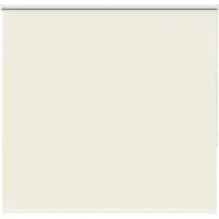 vidaXL Verdunkelungsrollo Cremeweiß 165x150cm Stoffbreite 161,6cm