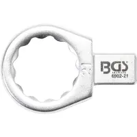 Bgs Einsteck-Ringschlüssel 21 mm Aufnahme 9 x 12 mm