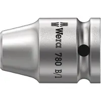 Wera 780 B, Buchse, 3/8", Imperial, 1 Kopf/Köpfe, 1/4", 3 cm