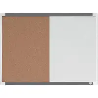 Nobo Kombitavle Nobo 58,5x43cm hvid