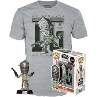 Funko POP! Star Wars Und Kurzarm-t-shirt Ig-11 Mit Dem Kind Exklusiv