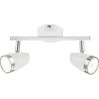 Globo Lighting Globo Minou Strahler Weiß, 2xLED; 56109-2