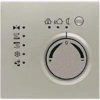 JUNG Raumtemperaturregler UP LS KNX alu mt AL2178TS