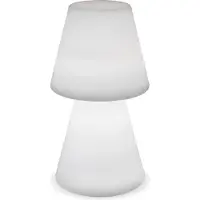 New Garden NewGarden LOLA 20 LED Tischleuchte 20cm Weiss + RGB, Akku Innen & Außen IP44