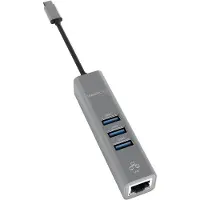 Terratec Connect c2, USB 3.2 Gen 1 (3.1 Gen 1) Type-C, Silber, RJ-45, USB 3.2 Gen 1 (3.1 Gen 1) Type-A, China, USB, Windows 10