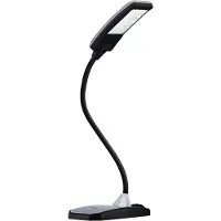 Hansa - Styro LED-Tischleuchte Twist, 300 Lumen, Flexarm, Lebensdauer 30.000 Stunden, silberfarben