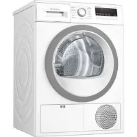 Bosch Wärmepumpentrockner "WTH85VWJN", Energieeffizienz: D, weiß, B:59,8cm H:84,2cm T:61,3cm, Trockner, Wärmepumpentrockner