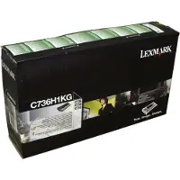 Lexmark Lasertoner Return schwarz 0C736H1KG