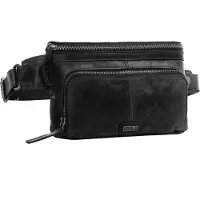 Spikes & Sparrow Bronco Bauchtasche black