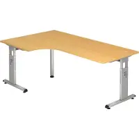 Hammerbacher Winkelschreibtisch OS82, 200 x 120 cm