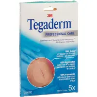 3M Tegaderm Film 10x11,5 cm oval 1630Np 5 St Pflaster