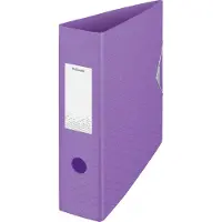 Esselte Brevordner Colour'Breeze A4poly80mmLaven - (5 stk.)