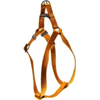 Karlie Art Sportiv Plus Geschirr 1-2-3 Step and Go universal Farben Mix and Match, Farbe:orange, Größe:60 - 90cm x 25mm