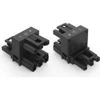 Wago 770-635 h-Verteiler,3-polig,Kod. A,schwarz 770635 - 50 Stück
