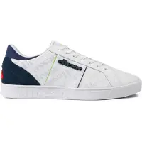 Ellesse Men LS-80 LTHR AM White Lime Green-Schoenmaat 39,5