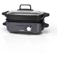Cuisinart - Cooking Multicooker GRMC3 - all-in-one - Mit Grillpfanne und Dampfgareinsatz