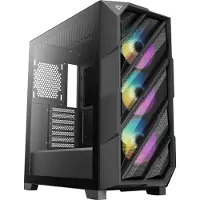 Antec DP503, Midi Tower, PC, Schwarz, ATX, EATX, ITX, micro ATX, Kunststoff, Stahl, Gaming