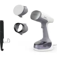 Tefal Access Steam Easy DT7151, Tragbare Dampfbürste, 0,15 l, 0,25 min, Grau, Weiß, Tasten, Handschalter