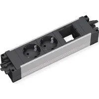 Bachmann STEP ALU 2x Schutzkontakt 1x ABD
