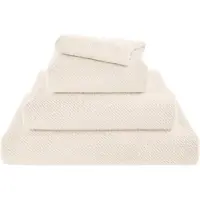 Abyss & Habidecor Duschtuch Twill Ivory (70 x 140 cm