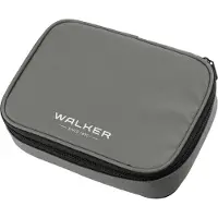Tenneco Walker 49114-375, Weiches Federmäppchen, Grau, Einfarbig, Reißverschluss, Pubertät, Uni