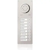 Ritto 1811120 Acero Edelstahl-Türstation Audio, 8 WE, Audio, Edelstahl