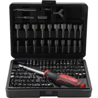 Kraftmann 20101 Universal-Bit-Set, 122-tlg.