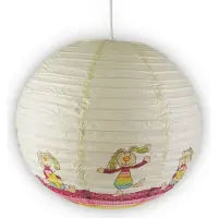 Sigikid Niermann Papierballon-Pendelleuchte RAINBOW RABBIT