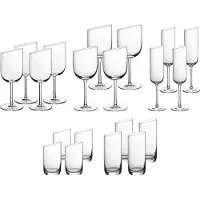 Villeroy & Boch Gläser-Set "Wein- und Sektgläser NewMoon 20er Set transparent" Spülmaschinenfest