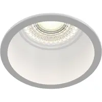 Maytoni Reif Spot Strahler Einbauleuchte DL049-01W 1xGU10, Weiß, aus Aluminum, exkl. Leuchtmittel