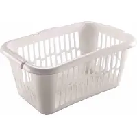 Heidrun Wäschekorb 57 cm aus Kunststoff, ergonomische Form