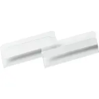 Durable Etikettentasche Hard Cover, B 100 x H 38 mm, selbstklebend, mit Permanent-Klebestreifen, rückstandsfrei ablösbar, PET Hartfolie, transparent