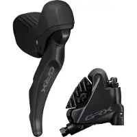 Shimano GRX Dual Control Hydraulic Disc Brake Lever Set STRX610L/BRRX820F Rechts 12 Schalthebel