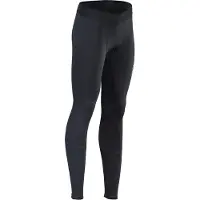 Silvini Hose Rapone Pad WP1732 – Damen elastisch Taillenbund mit Einlage schwarz-wolkengrau größe S 3221-WP1732-08112