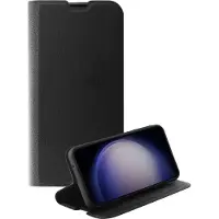Vivanco PREMIUM Wallet fuer Samsung Galaxy S23 FE, schwarz