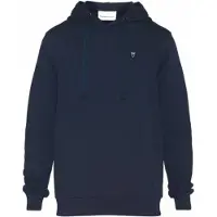 KnowledgeCotton Apparel Hoodie Arvid Basic Hood Badge Sweat Herren Total Eclipse-M