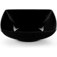 Konsimo Tafelservice EPIRI für 6 Personen (18el) Spülmaschinen und Mikrowellengeeignet, Schwarz, Keramik, MODERN, 25x25|21x21|17x17cm