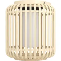Eglo Solar-Tischlampe Marliano Rattan gerade