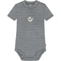 Normani Baby Merino Kurzarmbody „Tihoi" - 9325