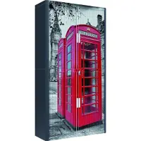 Easy Rollladenschrank easyoffice BxTxH 86x37,5x204cm Telefonzelle