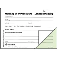 Rnk Fehlmeldeblock A6 2x50BL