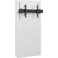 Medienm?bel 900x600mm wei?/sch 120kg/75-98"/Boden-Wand-Montage/lift
