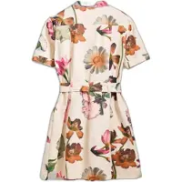 Desigual Hemdkleid Monicawhite 25SWVW13 Écru Regular Fit