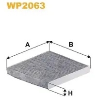 WIX FILTERS WP2063 Innenraumfilter Pollenfilter für FIAT Freemont (345) Aktivkohle