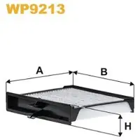 WIX FILTERS Filter, Innenraumluft WP9213