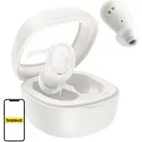 Baseus Bowie WM02, True Wireless Stereo (TWS), Anrufe/Musik, 20 - 20000 Hz, 33 g, Kopfhörer, Weiß